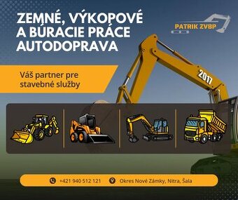 Zemne, výkopové, búracie prace