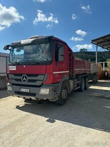 vyklapacia suprava Mercedes Actros + vlek
