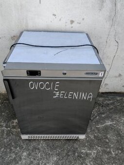 Nerezová podbarova chladnička 87 cm