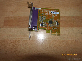 radice scsi raid sata a paralelny port a sietove karty 5e ks