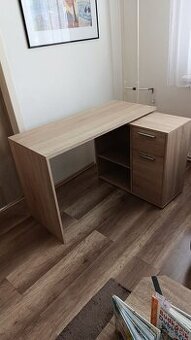 DOHODA  MOŽNÁ Písací stôl farba sonoma