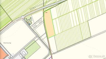 Na predaj stavebný pozemok 5,49 ha v priemyselne zóne