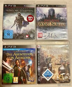 Hry 4x na PS3 Lord of the Rings