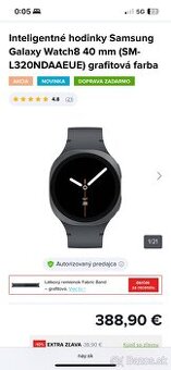 Samsung watch 8 40mm