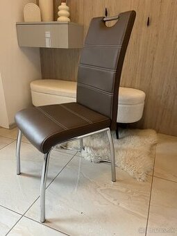 Koženné jedalenske stoličky