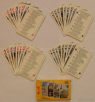 Staršie aj novšie hracie karty a pexesá