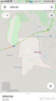 Investičný pozemok 6000 m2 -  vo Veľkej Ide