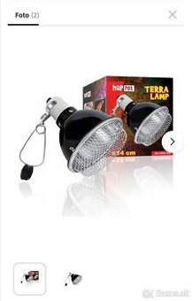 Vyhrievná Lampa do teraria Happet Terra Lamp 60 W - 1