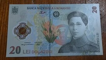 NOVINKY-Rumunsko 20Lei 2021 UNC POLYMER