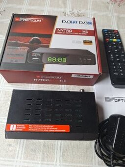 Predam tuner DVB T2 DVB C OPTICUM NYTRO BOX H1