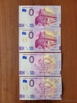 0 eurova bankovka, 0€ bankovky, 0 eurové bankovky