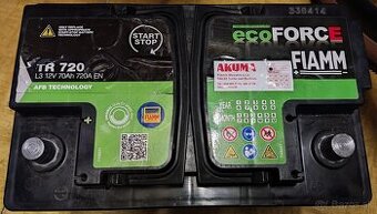Autobatéria FIAMM ECOFORCE TR720