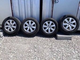 hliníkové disky + zimne pneu VW Touareg 235/65/R17