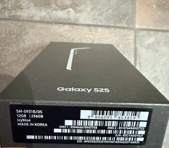 Predám úplne nový Samsung Galaxy S25 12GB/256GB