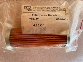 Kubota - palivový filter - 1