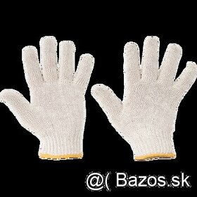 rukavice úplet bezšvový /balenie 12párov