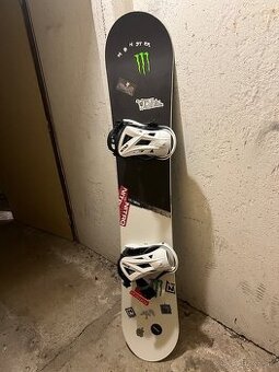 Predám snowboard s topánkami a viazaním NITRO