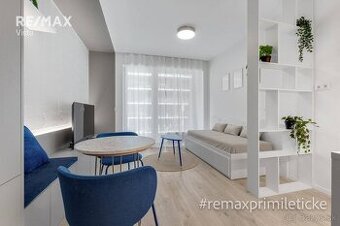 Na prenájom 1-izb byt Slnečnice UNIQ – s terasou, zariadením