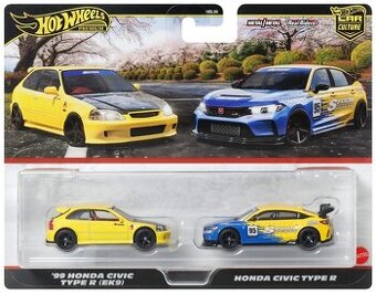 Hot Wheels Honda Civic 2-pack