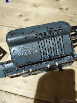 Starožitná kalkulačka Melitta