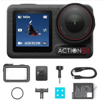 Nová DJI Osmo Action 5 Pro + FOV Boost lens + Care Refresh 2