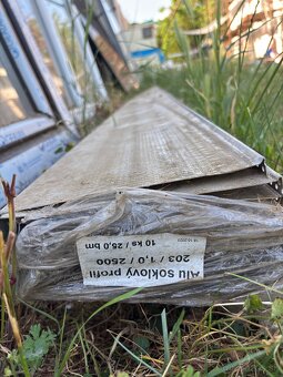 Profil soklovy AL 1mm 203mmx2500mm - 1
