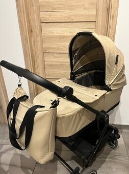 KINDERKRAFT Kočík kombinovaný Yoxi 2v1 Sand Beige