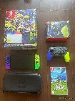 Nintendo Switch Oled Splatoon 3 Edition
