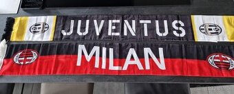 Šál Juventus a Milan