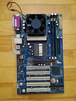 Retro zakladna doska Asrock P4I48 + CPU + RAM