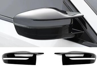 Kryty spätných zrkadiel BMW M-Style Rada G Čierna lesklá - 1