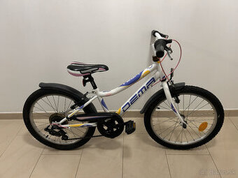 Predám detský bicykel Dema Vega 20 6sp white/pink