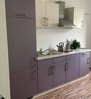 Moderná kuchyňa vo fialovom odtieni MOLLY