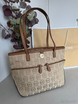Michael Kors kabelka textil + koža