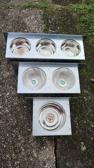 Kŕmne pulty výsuvné zinkované