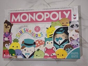 Predám čisto nové Monopoly Squishmallows Zberateľska edícia