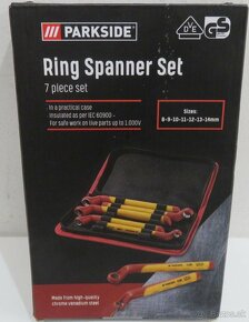 Parkside VDE sada izolovanych klucov 1000 V PC 56 EUR