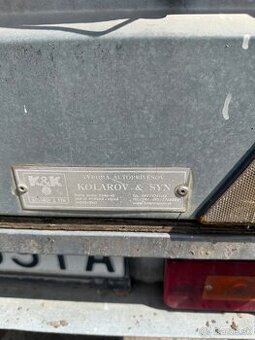 Prívesný vozík zn. Kolarov@syn