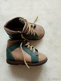 Detské kožené topánky