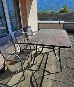 Záhradný stôl + stoličky