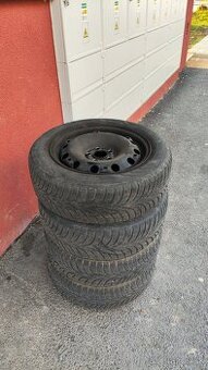 5x100 r15 Plechové disky VW Skoda