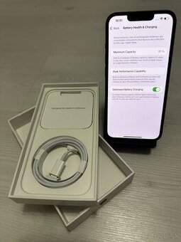 iPhone 13 128GB Midnight - 91% Baterka