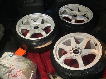 Japan racing jr3 White 17"