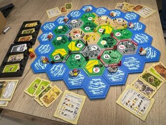 3D Osadníci z Katanu Mapa Catan