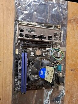MB GIGABYTE H81M-S2PV + i3-4330 + RAM 4GB