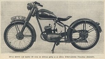 Manet 90 dvoupíst konvolut motorů