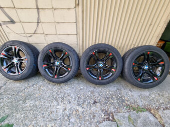 Alu disky BMW 5x120 7Jx16 ET31 + letné pneu 205/55 R16