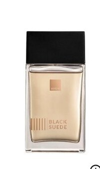Avon black suede