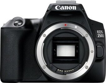 Canon 250d + nabíjačka a 3 batérie