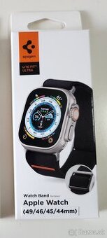 Spigen Lite Fit Ultra Black pre apple watch ultra, 44-49 mm